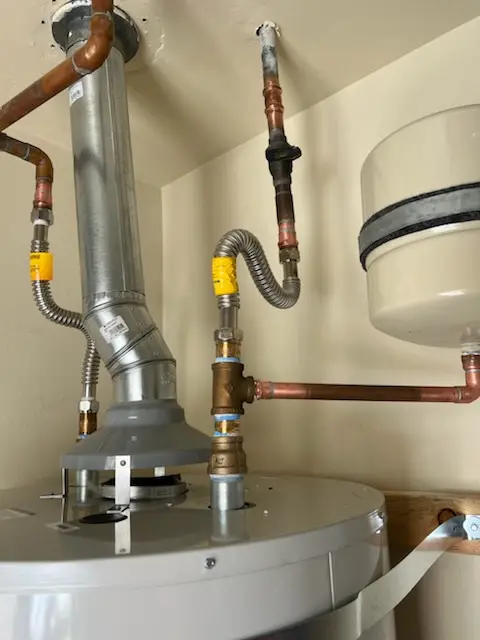 Water heater installation and plumbing repair in Lothian